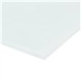 vidaXL Tableau Noir Magnétique Mural Tableau d'Ecriture Panneau Effaçable Ecole Bureau Maison Matériel de Montage Inclus Blanc V