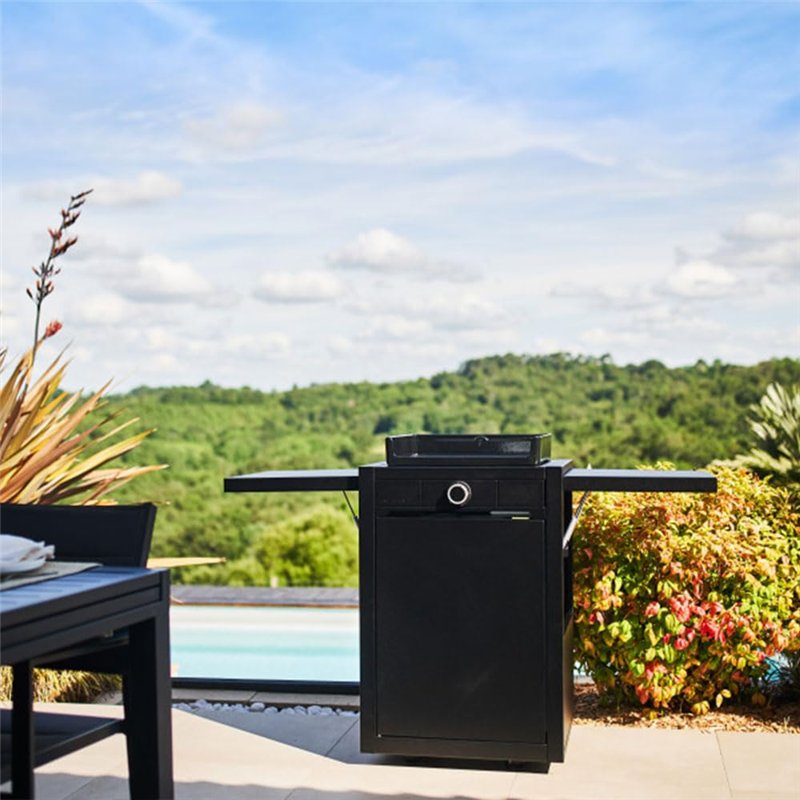 Image secondaire de Forge Adour Plancha à gaz Modern 45 Acier Noir