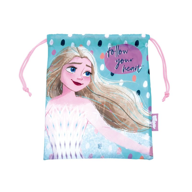 ARDITEX WD14548 Sac à collation Disney-Frozen 26,5 x 21,5 cm, Frozen, Moderne