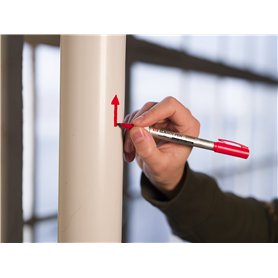 SAKURA Kugelschreiber Identi-Pen Dual Point 1 rot und 1 schwarz