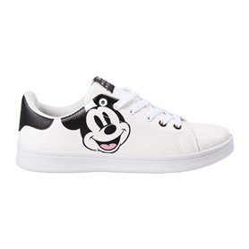 CERDÁ LIFE'S LITTLE MOMENTS Garçon Blanches de Mickey Mouse | Baskets Combinant Style, Confort et Athlétisme-Licence Officielle 