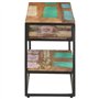 VidaXL Meuble TV 130x30x45 cm Bois de récupération massif