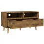 VidaXL Meuble TV Chêne fumé 90x40x48,5 cm Aggloméré, Meuble Salon