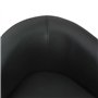 VidaXL Canapé pour chien Noir 67x41x39 cm Similicuir