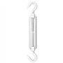 vidaXL Jeu d'Accessoires de Voile d'Ombrage 12 pcs Fixation d'Auvent Accessoires d'Ecran Kit de Montage pour Store Acier Inoxyda
