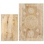 vidaXL Tables d'Appoint Peintes à la Main 2 pcs Table Gigogne Table d'Appoint Table Basse Table de Salon Table de Canapé Bois de