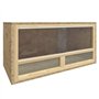 vidaXL Terrarium Bois d'Ingénierie 60x30x30 cm Boîte pour Habitat de Reptile