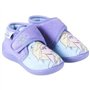 CERDÁ LIFE'S LITTLE MOMENTS Chaussons Fille de Velcro Amusantes d'Elsa de la Reine des Neiges avec l'Intérieure 100% Coton et Se