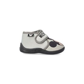 CERDÁ LIFE'S LITTLE MOMENTS Chaussons Maison Garçon de Velcro Amusantes de Mickey Mouse avec l'Intérieure 100% Coton et Semelle 