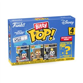 Funko Bitty Pop Disney - Sorcerer Mickey, Dale, Princess Minnie et une Mini-figurine Mystère en Surprise - 2.2 Cm Collectionnabl