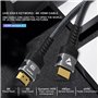 GEMBIRD CABLE HDMI ULTRA HIGH SPEED AVEC ETHERNET 8K SELECT PLUS SERIES 1M CCB-HDMI8K-1M