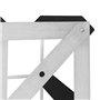 vidaXL Casier à Bouteilles pour 42 Bouteilles Range Bouteilles Stockage de Vins Porte-Bouteille Meuble à Vin Intérieur Noir Bois