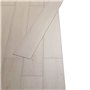 vidaXL Planche de Plancher Planche de Sol Revêtement de Sol Salon Salle de Séjour Intérieur PVC Autoadhésif 5,21 m² 2 mm Marron 