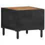 vidaXL Comodino 40x40x35 cm in Legno di Mango Grezzo