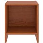 Comodini 2 pz Marrone Miele 35x30x40 cm in Pino Massello