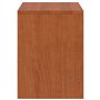 Comodini 2 pz Marrone Miele 35x30x40 cm in Pino Massello