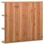 Armadietto a Specchio Rovere 66x17x63 cm in MDF