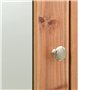 Armadietto a Specchio Rovere 66x17x63 cm in MDF