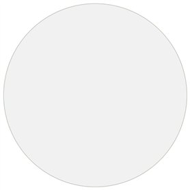 Protecteur de table mat Ø 80 cm 2 mm PVC