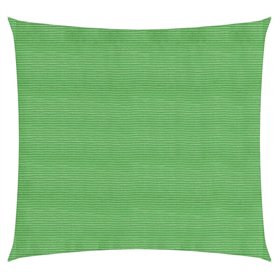 Voile d ombrage 160 g m² Vert clair 3,6x3,6 m PEHD