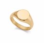 Viceroy Bague Fashion 75335A, Bague Ip doré, Aucune pierre précieuse