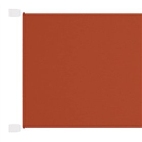 Auvent vertical Terre cuite 60x420 cm Tissu oxford