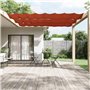 Auvent vertical Terre cuite 60x420 cm Tissu oxford