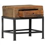 vidaXL Comodino 40x35x40 cm in Legno Massello di Recupero