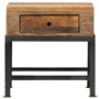 vidaXL Comodino 40x35x40 cm in Legno Massello di Recupero
