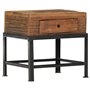 vidaXL Comodino 40x35x40 cm in Legno Massello di Recupero