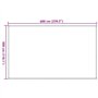 vidaXL Tapis de tente beige 300 x 600 cm – Tapis de camping en polyéthylène haute densité pour tentes, caravanes ou terrasses – 