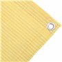 vidaXL Tapis de tente beige 300 x 600 cm – Tapis de camping en polyéthylène haute densité pour tentes, caravanes ou terrasses – 