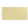 vidaXL Tapis de tente beige 250 x 500 cm – Tapis d'extérieur en polyéthylène haute densité pour camping, terrasse, auvent confor