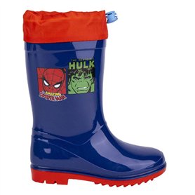 Marvel Bottes de Pluie en PVC Blue, Multicolore, Taille Unique