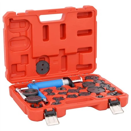 vidaXL Kit d'Outils d'Étrier de Piston de Frein Pneumatique 23 pcs Bricolage de Frein Outils de Voiture Véhicule Outils de Répar