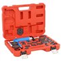 vidaXL Kit d'Outils d'Étrier de Piston de Frein Pneumatique 23 pcs Bricolage de Frein Outils de Voiture Véhicule Outils de Répar