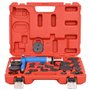 vidaXL Kit d'Outils d'Étrier de Piston de Frein Pneumatique 23 pcs Bricolage de Frein Outils de Voiture Véhicule Outils de Répar