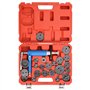 vidaXL Kit d'Outils d'Étrier de Piston de Frein Pneumatique 23 pcs Bricolage de Frein Outils de Voiture Véhicule Outils de Répar