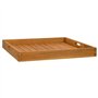 Plateau de service 60x60 cm Bois de teck massif