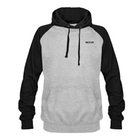 NEXUS Padel avale Fraser-Conception Ergonomique et matériaux Chauds-idéal pour Le Sport et Le Temps Libre Sweatshirt, Gris, XL U