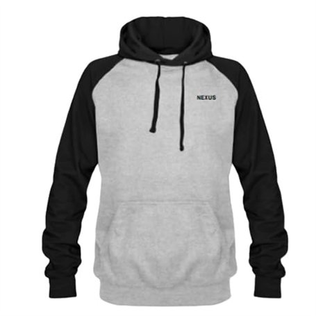 NEXUS Padel avale Fraser-Conception Ergonomique et matériaux Chauds-idéal pour Le Sport et Le Temps Libre Sweatshirt, Gris, XL U