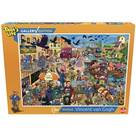 Puzzle That's Life Gallery Edition : Vincent Van Gogh - Puzzle De 1000 pièces pour Enfants à Partir de 7 Ans, Jaune
