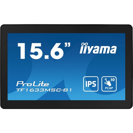iiyama TF1633MSC-B1-15.6",IPS,1920x1080/75Hz,1H1DP