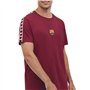 F.C. Barcelona T-Shirt de Football à Manches Courtes pour Homme Marron
