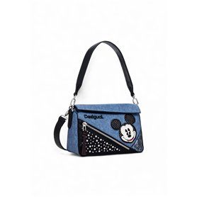 Desigual Accessoires : Sac à Main en polyuréthane, Femmes, Bleu