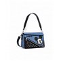 Desigual Accessoires : Sac à Main en polyuréthane, Femmes, Bleu