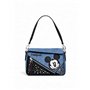 Desigual Accessoires : Sac à Main en polyuréthane, Femmes, Bleu