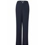 STREET ONE A377581 Pantalon Taille Haute, Bleu Foncé, 40W x 32L Femme