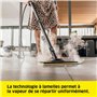 Set Suceur de Sol EasyFix Kärcher : Suceur de Sol à Technologie à Lamelles Innovantes, Serpillère Universelle pour Sol en Microf