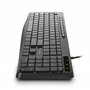 NGS Spectra French - Clavier Ultra Slim Silencieux USB-A, Résistant aux Éclaboussures, Touches Multimédia, Anti-Usure, 10 Millio
